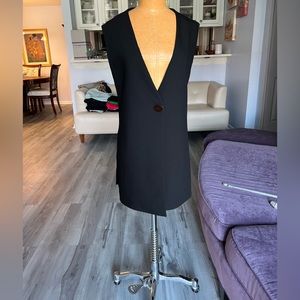 Zara - Large, fully lined black vest.  New - never worn